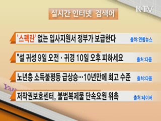 실시간 인터넷 검색어