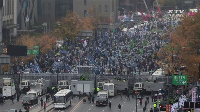 내일 2차 대규모 집회…"불법행위 엄정 대응"