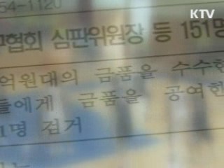 '유리한 판정' 금품수수 151명 적발