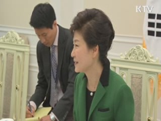 박 대통령, 제프리 이멜트 GE 회장 접견