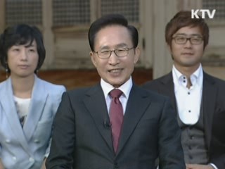 라디오연설 100회 특집 '희망 국민과의 대화'