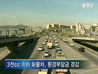 3천cc이하 화물차, 환경부담금 경감