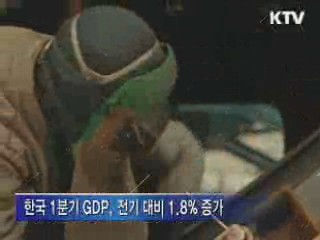 한국 1분기 성장률 OECD 회원국 1위