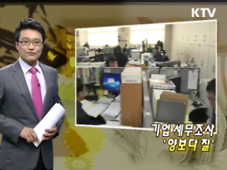 기업 세무조사 '양보다 질'