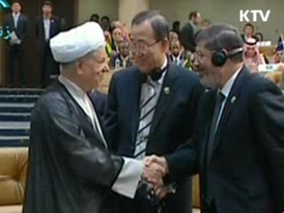 반기문 "중동 긴장 안돼"…이란·이스라엘에 일침