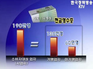 현금영수증 소득공제 대상 확대