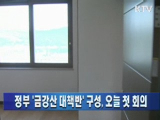 정부 '금강산 조치' 관계부처 대책반 구성