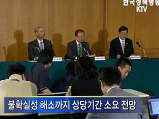 외화유동성 확보로 자금시장 불안감 해소