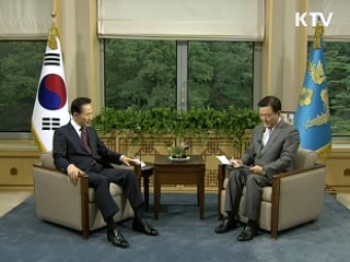 이 대통령 "미디어법, 정치·이념적 해석 안돼"