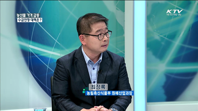 농산물 가격 급등 수급안정 대책은? [정책 포커스]