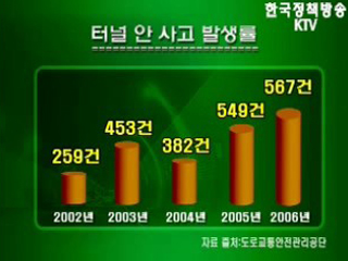 터널 대형사고, 최첨단 시설로 예방 