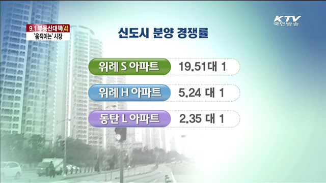 9.1 부동산대책 효과…'움직이는' 부동산 시장