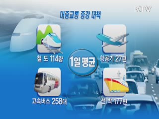 다음달 2·3일 휴가철 교통혼잡 최고조