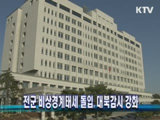 전군 비상경계태세 돌입, 대북감시 강화