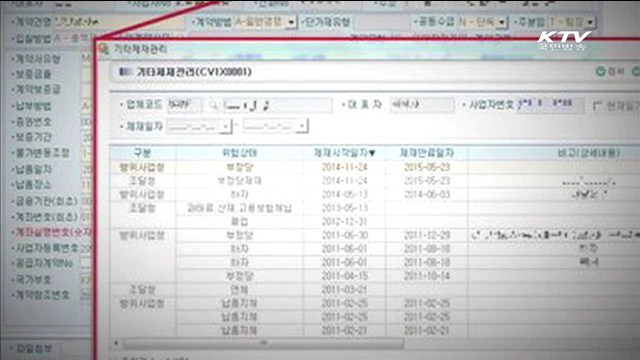 방사청, '비리업체 추적관리시스템' 구축