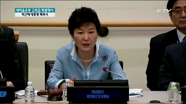 유엔 새마을운동 고위급 특별행사