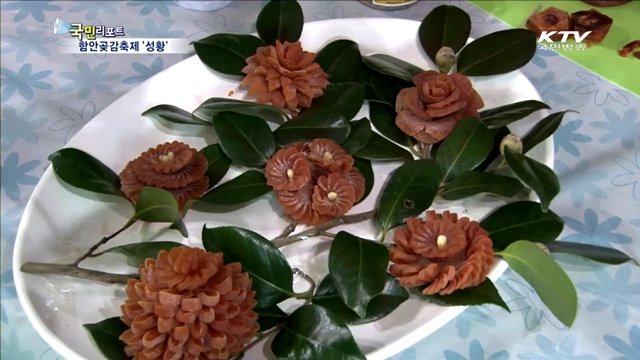 명품 함안곶감, 만들고 맛봐요