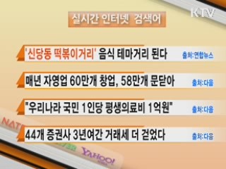 실시간 인터넷 검색어