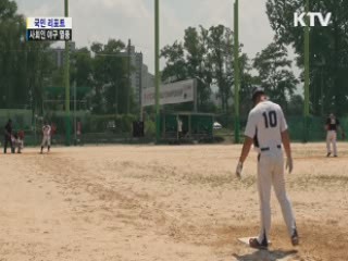 사회인 야구 열풍···열정만큼은 프로