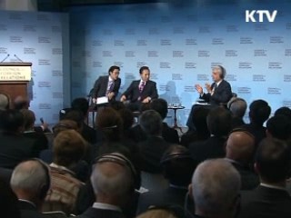 이 대통령 "북핵, 6자회담 통한 일괄 타결해야"