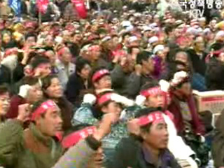 `폭력시위` 강력 대응해야