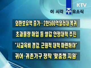 이 시각 주요소식(단신)