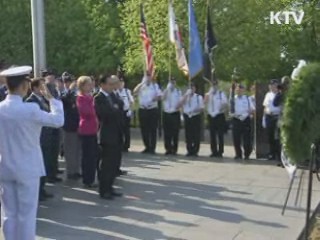 이 대통령 "美 참전용사 희생, 한국 발전 원동력"