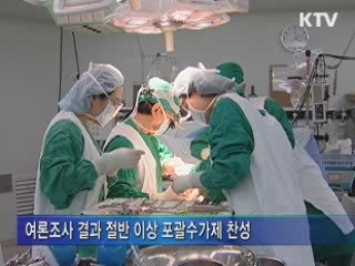 수술거부 철회···포괄수가제 잠정 수용