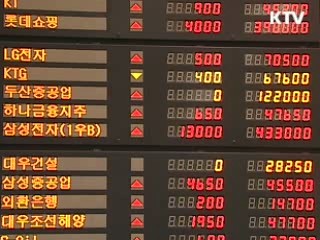 코스피 지수 1718, 연중 최고치 경신