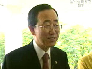 반기문 외교부 장관, UN 회원국 지지 자신감 피력