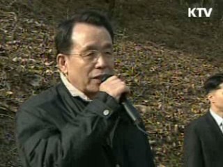 한 총리, '녹색일자리' 현장 방문