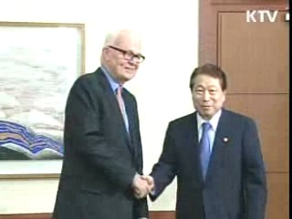 보즈워스 방한…"대화문 열려 있다"