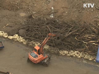 가용인력 총동원, 호우피해 복구 총력