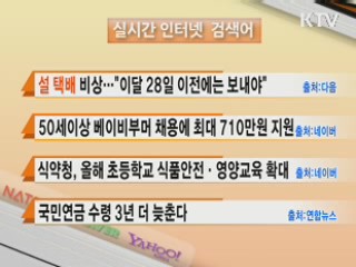 실시간 인터넷 검색어