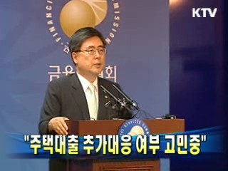 "주택대출 추가대응 여부 고민중"