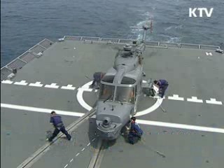 청해부대 1진, 임무완수 뒤 귀항