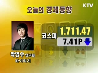 오늘의 경제동향