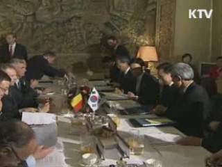 한-벨기에 정상, 양국  '협력강화' 논의