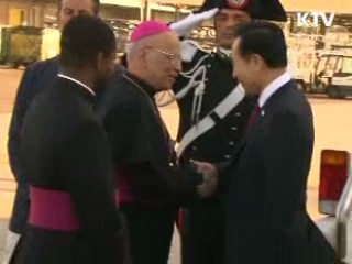 이 대통령, G8 확대정상회의 참석