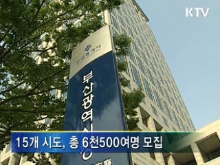 지자체 청년인턴, 본격 채용 돌입