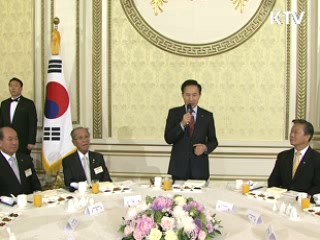 이 대통령 "국민 생명·재산 보호할 국방력 보유"