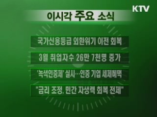 이 시각 주요소식(단신)