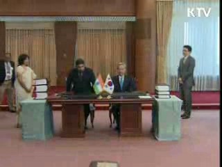 한·인도 CEPA 비준동의안 국회 제출