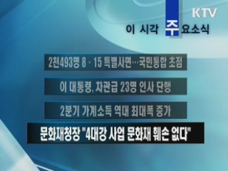 이 시각 주요소식(단신)