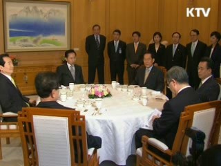 이 대통령 "PSI 가입 적극 검토"