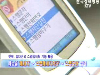 생활정책 Q&A - 휴대전화 `스팸 공해 막아라`