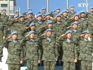 동명부대 파병 2년…'최고 모범부대'