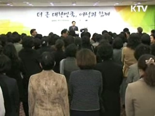 이 대통령 "온도 3도 낮추면 40만개 일자리 창출"