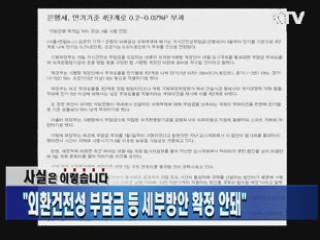 "외환건전성 부담금 등 세부방안 확정 안돼"