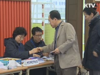 오후 3시 서울시장 투표율 32.2%